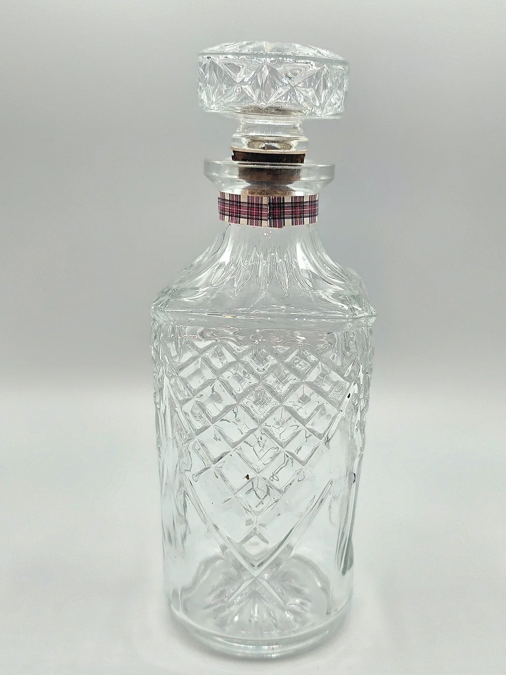 Vintage Drambuie Glass Decanter with Stopper - Clear